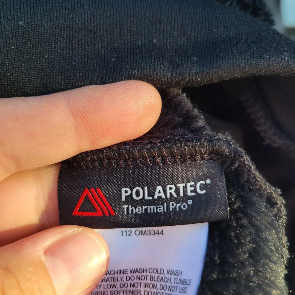 Mountain Hardwear Men's Polartec Thermal Pro Monkey Fleece Jacket XL Black
